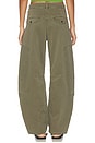 view 5 of 7 Ciela Balloon Utility Pant in Tea Leaf