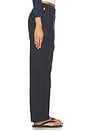 view 3 of 6 PANTALON CARGO ESME in Washed Black