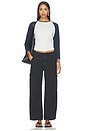 view 5 of 6 PANTALON CARGO ESME in Washed Black
