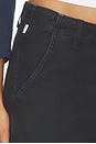 view 6 of 6 PANTALON CARGO ESME in Washed Black