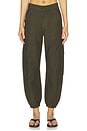 view 1 of 6 PANTALÓN CARGO CIELA in Moss
