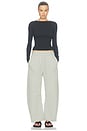 view 6 of 6 PANTALON SWEAT FREYA in Heather Grey