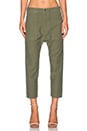 view 1 of 3 Sadie Utlity Pant in Combat Green