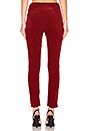 view 3 of 4 Olivia High Rise Slim Ankle Cord in Dark Ruby