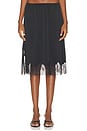 view 1 of 6 FALDA MIDI LACE in Black