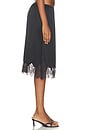 view 3 of 6 FALDA MIDI LACE in Black
