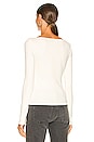 view 3 of 4 Iris Long Sleeve Cut Out Top in Cassia