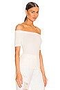 view 2 of 4 Rey Off The Shoulder Top in Milque