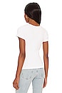 view 3 of 4 Pierre Tee in White