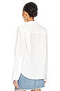 view 3 of 4 Kayla Shrunken Shirt in Optic White