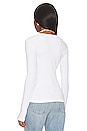 view 3 of 4 MANGA LARGA V CUELLO ANOUK in White