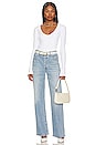 view 4 of 4 MANGA LARGA V CUELLO ANOUK in White