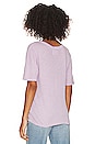 view 3 of 4 Cecilie Relaxed V Neck in Lavender