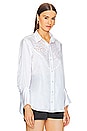 view 2 of 4 Dree Embroidered Shirt in Optic White