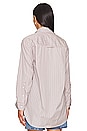 view 3 of 5 Kayla Shirt in Tailor Grey Stripe