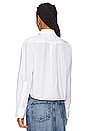 view 3 of 4 Nia Crop Shirt in Optic White