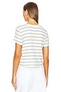 view 3 of 4 Kyle Tee in Campanula Stripe