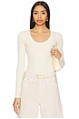 view 1 of 4 Mara U-neck Top in Dune