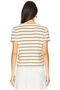 view 3 of 4 Kyle Tee in Ginger Stripe