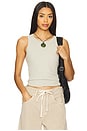 view 1 of 4 Isabel Rib Tank Top in Matcha