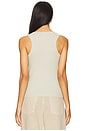 view 3 of 4 Isabel Rib Tank Top in Matcha