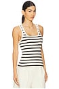 view 2 of 4 Faye Tank Top in Midnight Stripe