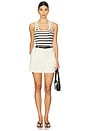 view 4 of 4 Faye Tank Top in Midnight Stripe