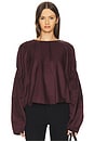 view 1 of 4 Anika Top in Burgundy in Purple