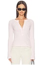 view 1 of 4 Varra Henley in Pink Peppercorn