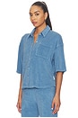 view 3 of 5 Francis Knit Shirt in Oceanic