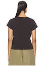 view 3 of 4 T-SHIRT KAI in Chocolate
