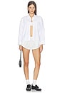 view 5 of 5 TOP BLUSA PETIT in Optic White