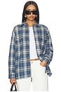view 1 of 5 CHEMISE VINTAFE in Marina Plaid