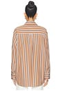 view 4 of 5 CHEMISE THEA in Copper Stripe