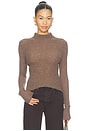 view 1 of 4 TOP STYLE PULL LEELAH in Mushroom