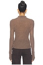 view 4 of 4 TOP STYLE PULL LEELAH in Mushroom