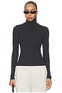 view 1 of 4 Caradene Turtleneck in Heather Charcoal