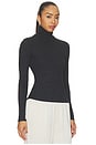view 2 of 4 Caradene Turtleneck in Heather Charcoal