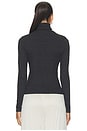view 4 of 4 Caradene Turtleneck in Heather Charcoal