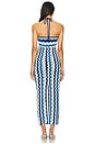 view 3 of 4 Poppy Knitted Dress in Blue