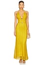 view 1 of 4 Ariel Maxi Dress in Gold
