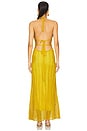 view 3 of 4 Ariel Maxi Dress in Gold