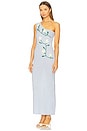 view 3 of 5 Tayla Dress in Light Blue