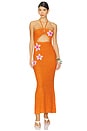view 1 of 5 Pipa Dress in Orange