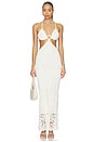 view 1 of 3 ROBE MAXI MARTINA ROSE in White