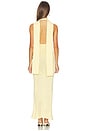 view 4 of 5 UCHI 미디 원피스 in Yellow