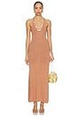view 1 of 4 ROBE MAXI IGNACIA in Light Brown