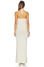 view 4 of 5 МАКСИ ПЛАТЬЕ PIPA in White