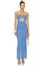 view 1 of 4 Vestido Daria in Blue