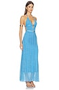 view 2 of 4 ROBE MAXI ARIEL in Blue